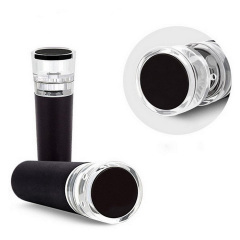 Пробка многоразовая для вина Cork 1 шт 2.5 х 1.5 х 8.5 см Black (H051392) Єланець