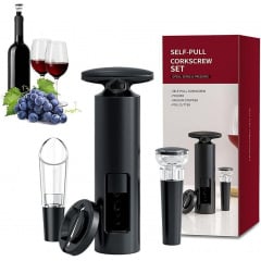 Набор для вина BAR 4в1 Black (H051399) Никополь