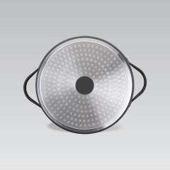 Кастрюля Maestro MR-4027-20 20 см 2,7 л Черный (100531336) Львов