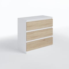 Комод No Brand FT-214 80x40x75.5 см Белый-дуб сонома (8885861) Житомир