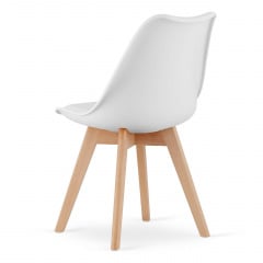 Кресло LEOBERT Mark 81.5х47 см White Киев
