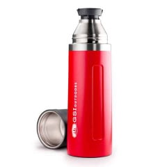Термос GSI Outdoors Glacier Stainless 1 L Vacuum Bottle Красный (1099-67471) Херсон