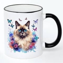 Чашка No Brand Cat 330 мл Разноцветный (chaska-cat-6) Токмак