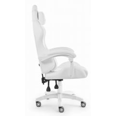 Компьютерное кресло Hell's HC-1014 White (5907196010392) Вишневое
