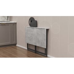 Стол раскладной Морис 900 Ferrum-decor 75x90x50 см Серый (MORI907) Ивано-Франковск
