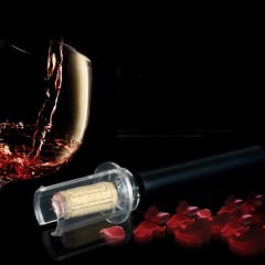 Штопор для вина No Brand помповый 19.2х4.8 см Черный (VKMVDK-1300) Молочанск