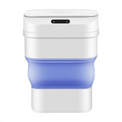 Складное мусорное ведро RIAS ZSW-L11 с сенсорной крышкой 8L White (3_01529) Харків