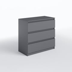 Комод No Brand FT-214 80x40x75.5 см Антрацит (8886563) Одесса