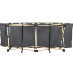 Раскладушка туристическая No Brand 190x68x36 см Серый (2104618598) Київ