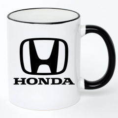 Чашка No Brand Honda 330 мл Белый (chaska-ab-10-2) Миколаїв