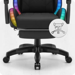 Компьютерное кресло CABRO C501 LED Black (5907196010620) Винница