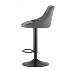 Барный стул LEOBERT KAST 105х34 см Grey Дубно