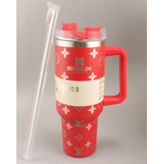 Термокружка Stanley Quencher H2.0 Tumbler 1,18 л Red Monogram KT6007838 Чернігів