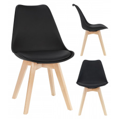 Кресло LEOBERT MARK 81.5х47 см Black Хмельницкий