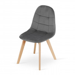 Кресло Jumi Colin 81.5х44 см Grey Дрогобыч