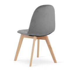 Кресло Jumi Colin 81.5х44 см Grey Дрогобыч