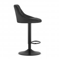 Барный стул LEOBERT KAST 105х34 см Black Ровно