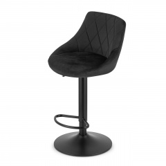 Барный стул LEOBERT KAST 105х34 см Black Ровно