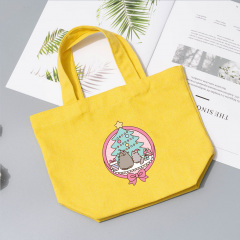 Детская эумка-шопер 2Life Pusheen cat Кот новый год 25х22 см Желтый (v-12168) Одеса
