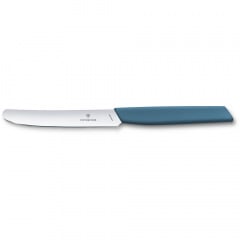 Столовый нож Victorinox Swiss Modern Table 11 см Синий (6.9006.112) Житомир