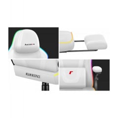 Компьютерное кресло huzaro Force 4.6 RGB White Винница