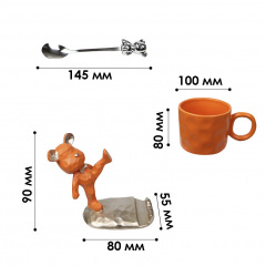 Подарочный кофейный набор Dedbbb 350 мл Orange 13149-83895 Херсон