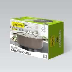 Кастрюля Maestro MR-4009-24 24 см 4,1 л Серый (102398290) Генічеськ