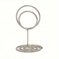 Подставка для карточек рассадки гостей No Brand 5x3.1x2.8 см 10 шт Серебристый (MV039) Киев