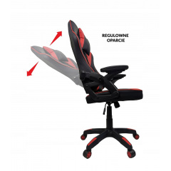 Компьютерное кресло Kontrast Venos Black-Red (5901386202499) Павлоград