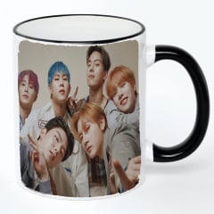 Чашка No Brand monsta x k pop 330 мл Разноцветный (chaskpop-24) Чернівці