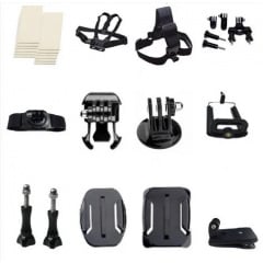 Набор креплений для экшн камер No Brand 21 предмет Разноцветный (1226312469) Київ