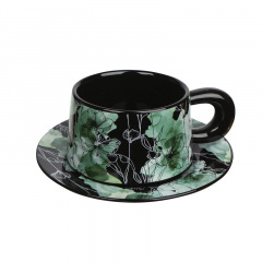 Кофейный набор Qinglan Ruomeng 250 мл Black-Green 13151-83891 Буча