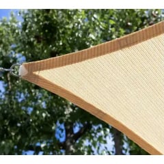 Тент навес затеняющий прямоугольный No Brand 200x300 см Бежевый (2573915380) Киев