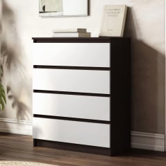 Комод No Brand NT-215 80x40x100 см Венге Магия-белый (13864487) Рівне