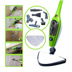 Универсальная паровая швабра 10в1 Spin Mop Power ручной пароочиститель-щетка Черновцы