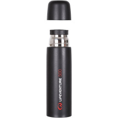 Термос Lifeventure Vacuum Flask 0.5 L Черный Дніпро