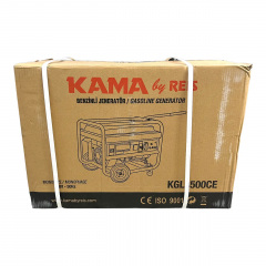 Генератор бензиновый KAMA KGL3500CE с электростартером 2.8 кВт Черно-желтый (1720291492) Буча
