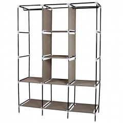 Тканевый складной шкаф для одежды и обуви 175х130х45 см OPT-TOP Storage Wardrobe 88130 AN (1756374602) Кропивницький