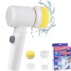 Электрическая аккумуляторная щетка для уборки 5 в 1 Magic Brush (2091116713) Виноградів