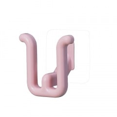 Держатель настенный для обуви UKC LVR 003 с наклейкой Pink (16576-hbr) Надвірна