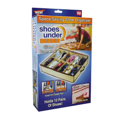 Органайзер для хранения обуви As Seen on TV Shoes Under 67x57x12 см Brown (3_01294) Луцк