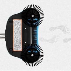 Вращающийся веник-щетка Sweep Drag All-In-One 120 см Blue Николаев