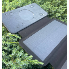 Внешний аккумулятор Xiamen 5V 1A Power Bank Solar Черный (2238059524) Ровно