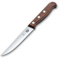 Набор ножей для стейка Victorinox Wood Steak Set 12 см 2 шт Коричневый (5.1230.12G) Чернигов