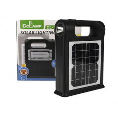 Солнечная зарядная станция Cclamp CL-12 30W LED Черный (1735986369) Київ