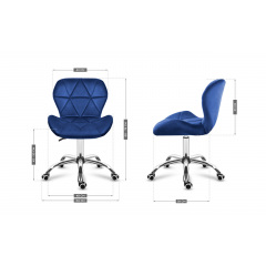 Кресло офисное Mark Adler Future 3.0 Navy Blue Житомир