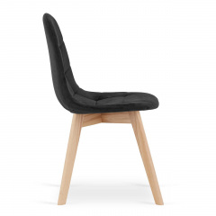 Кресло Jumi Colin 81.5х44 см Black Ивано-Франковск