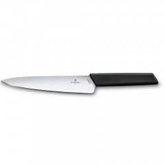 Кухонный нож для разделки Victorinox Swiss Modern Carving 19 см Черный (6.9013.19B) Одеса