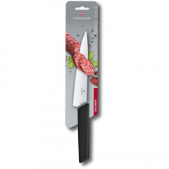 Кухонный нож для разделки Victorinox Swiss Modern Carving 19 см Черный (6.9013.19B) Одеса