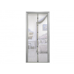 Дверная антимоскитная шторка - сетка на магнитах Magnetic Mesh 210х120 см Серая 428-42728856 Київ